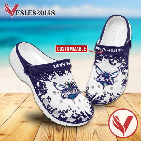 Charlotte Hornets Crocs Clogs, Unique Footwear For Fans