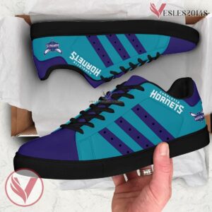Charlotte Hornets Print Stan Smith Shoes, Best Sneaker For Fans - Vesles2014s 1