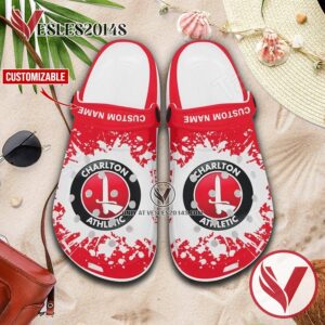 Charlton Athletic Custom Crocs Clogs, Unique Footwear For Fans 1