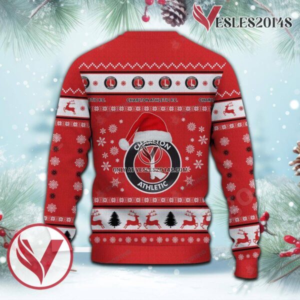 Charlton Athletic F.C Sport Ugly Christmas Sweater, Unique Gifts For Fans - Vesles2014aS 3