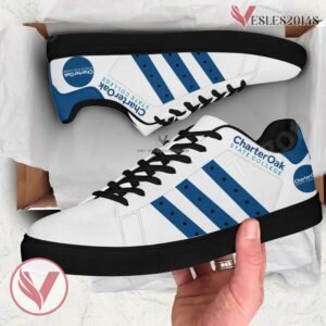 Charter Oak State College Stan Smith Shoes, Unique Sneaker For Fans - Vesles2014s 1