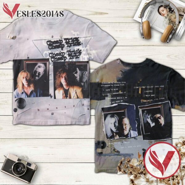 Cheap Trick Busted Album Cover Shirt, Perfect Gifts For Music Lovers - Vesles2014S