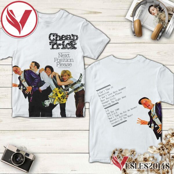 Cheap Trick Next Position Please Album Cover Shirt, Perfect Gifts For Music Lovers - Vesles2014S