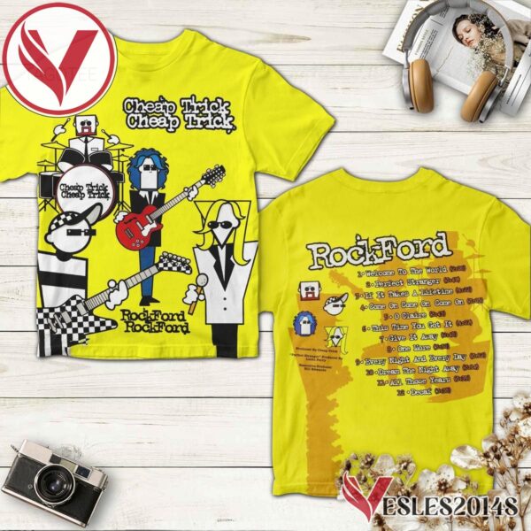 Cheap Trick Rockford Album Cover Shirt, Perfect Gifts For Music Lovers - Vesles2014S