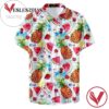Check Out This Awesome Mens Hawaiian Style Casual Doodle Floral Shirt 11 Vesles2014S