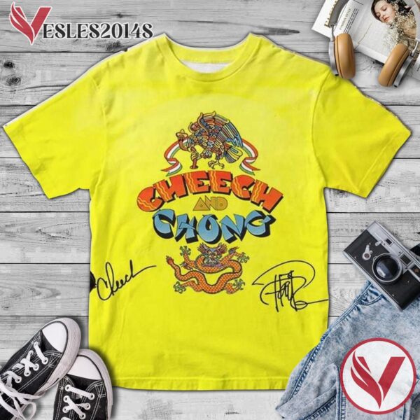 Cheech And Chong Self Titled Album Cover Shirt, Perfect Gifts For Music Lovers - Vesles2014S