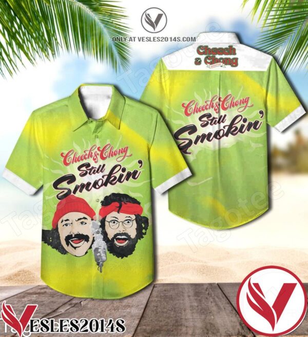 Cheech And Chong Still Smokin’ Hawaiian Shirt, Unique Gifts For Friends - Vesles2014S 1