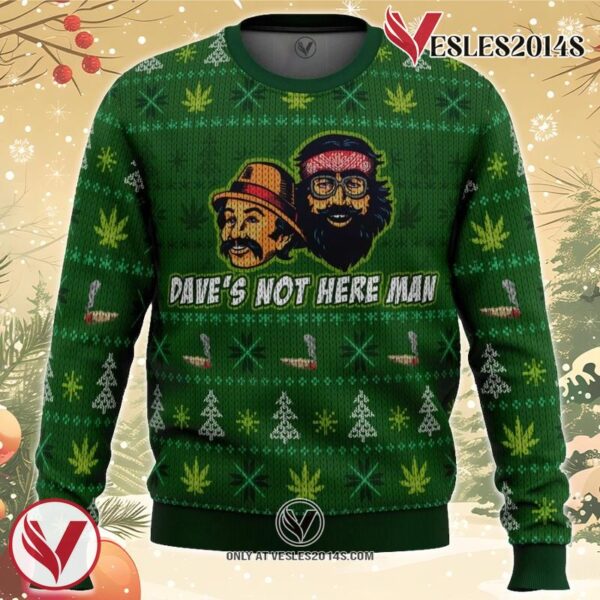Cheech And Chong Ugly Christmas Sweater, Unique Christmas Gift For Fans - Vesles2014S