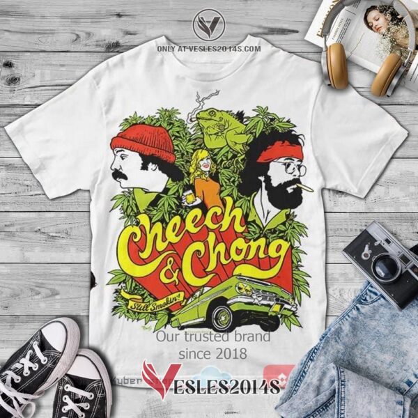 Cheech & Chong Still Smokin' Album 3D T-Shirt, Unique Gifts For Music Lovers - Vesles2014S