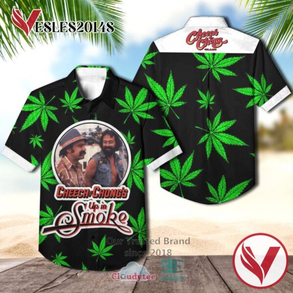 Cheech & Chong Up in Smoke Hawaiian Casual Shirt, Best Gifts For Summer Vesles2014S 1