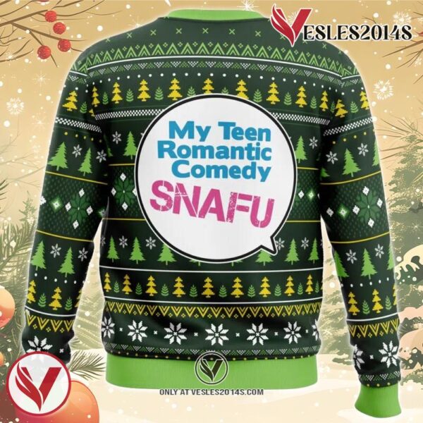 Cheer Up Dude My Teen Romantic Comedy SNAFU Ugly Christmas Sweater, Unique Christmas Gift For Fans - Vesles2014S 1