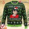 Cheer Up Dude My Teen Romantic Comedy SNAFU Ugly Christmas Sweater, Unique Christmas Gift For Fans - Vesles2014S