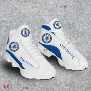 Chelsea Logo Air Jordan 13 Shoes, Best Sneaker Gifts For Fans - Vesles2014s
