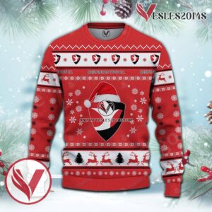 Cheltenham Town F.C Sport Ugly Christmas Sweater, Unique Gifts For Fans - Vesles2014aS 2