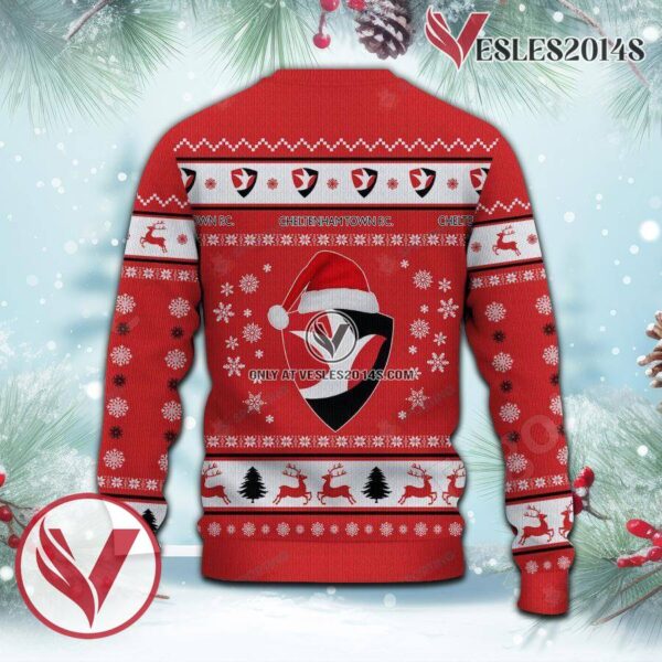 Cheltenham Town F.C Sport Ugly Christmas Sweater, Unique Gifts For Fans - Vesles2014aS 3