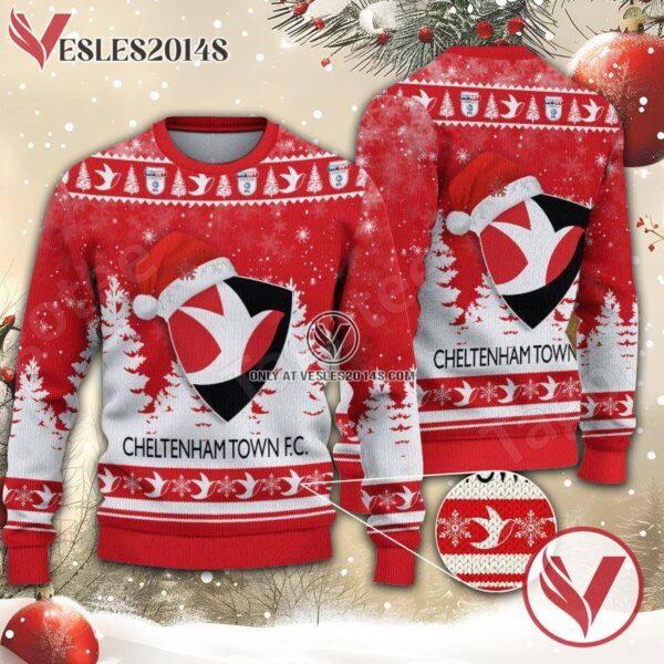Cheltenham Town Sport Ugly Christmas Sweater, Unique Gifts For Fans - Vesles2014aS 1