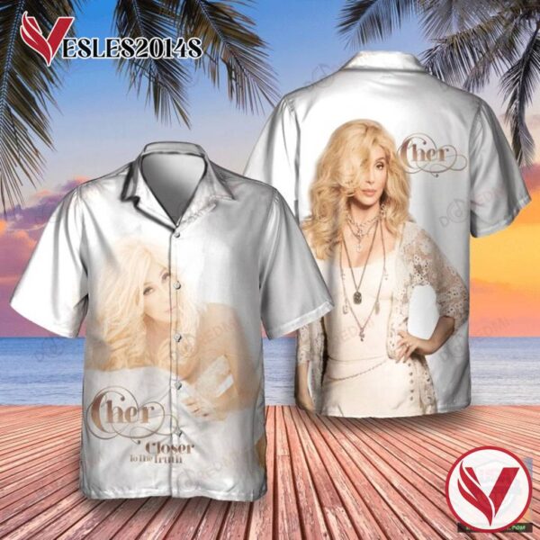 Cher Closer to the Truth Album Hawaiian Shirt , Best Gift For Music Lovers Vesles2014S