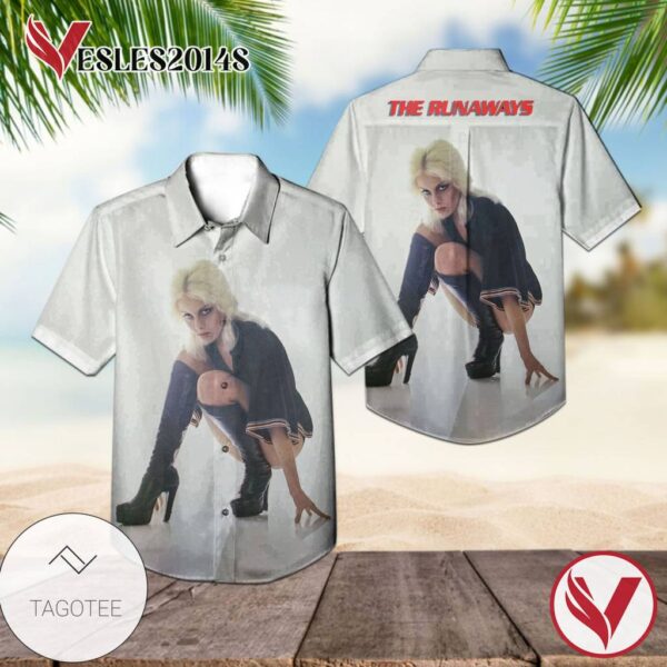 Cherie Currie Beauty's Only Skin Deep Album Cover Hawaiian Shirt, Best Gift For Music Lovers Vesles2014S