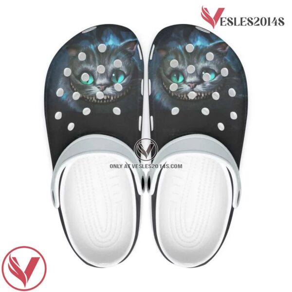 Cheshire cat Alice in Wonderland Movie Crocs Crocband Shoes Clogs Custom Name For Men Women and Kids - Vesles2014S