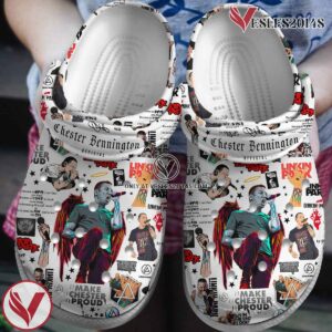 Chester Bennington Music Crocs Crocband Clogs Shoes, Unique Gifts For Fans Style 1 - Vesles2014S