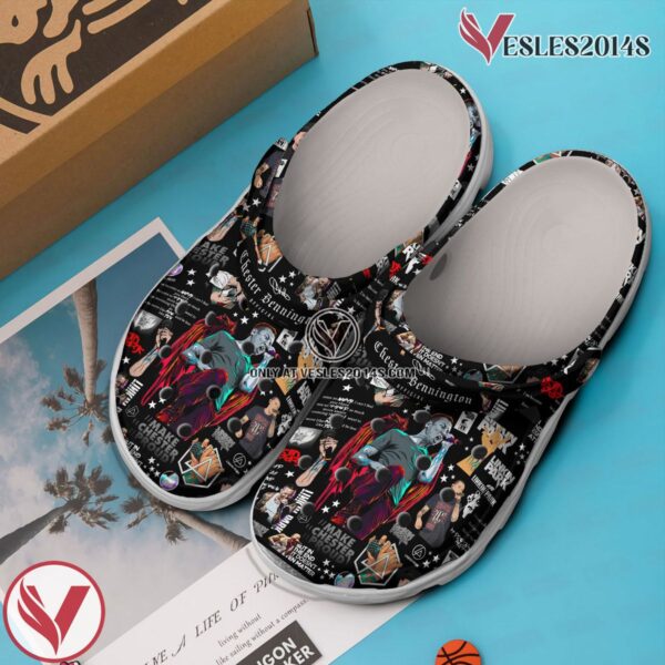 Chester Bennington Music Crocs Crocband Clogs Shoes, Unique Gifts For Fans Style 2 - Vesles2014S 2