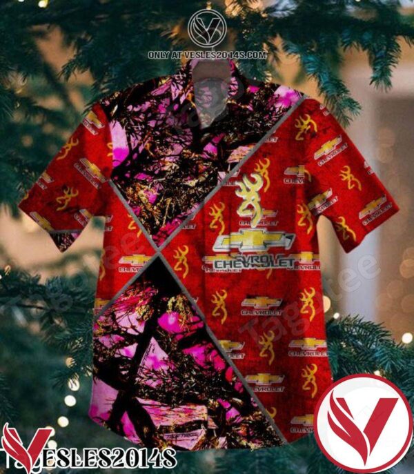Chevrolet Muddy Girl Camo Hawaiian Shirt, Unique Gifts For Friends - Vesles2014S 1