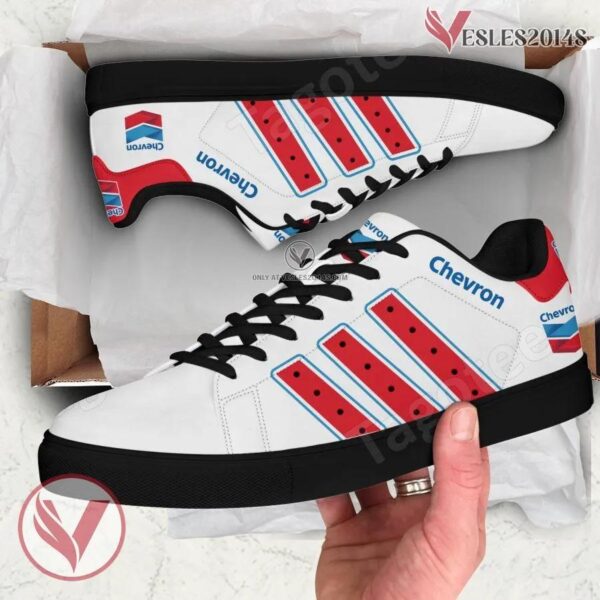 Chevron Corporation Print Stan Smith Shoes, Best Sneaker For Fans - Vesles2014s