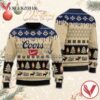 Chevron Pattern Coors Banquet Christmas Ugly Sweater, Unique Winter Outfits For Fans - Vesles2014S  1