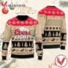 Chevron Pattern Coors Light Ugly Christmas Sweater, Unique Winter Outfits For Fans - Vesles2014S  1