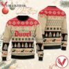 Chevron Pattern Duvel Beer Christmas Ugly Sweater, Unique Winter Outfits For Fans - Vesles2014S  1