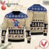 Chevron Pattern Pabst Blue Ribbon Ugly Christmas Sweater, Unique Winter Outfits For Fans - Vesles2014S  1