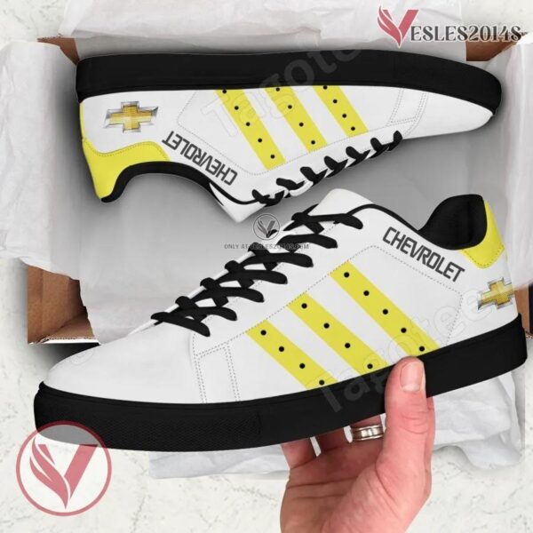 Chevy Logo Print Stan Smith Shoes For Men And Womens - Vesles2014s 1