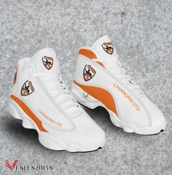 Chiangrai Utd Air Jordan 13 Shoes, Best Sneaker Gifts For Fans - Vesles2014s