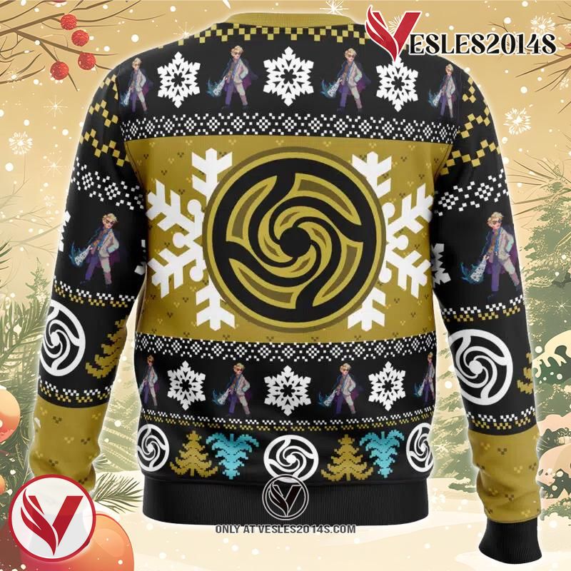 Chibi Nanami Kento Jujutsu Kaisen Ugly Christmas Sweater, Unique Christmas Gift For Fans - Vesles2014S 1