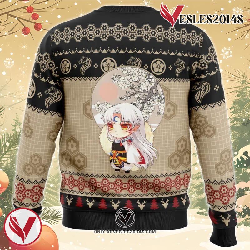 Chibi Seshomaru Inuyasha Ugly Christmas Sweater, Unique Christmas Gift For Fans - Vesles2014S 1