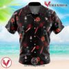 Chibi Sith Pattern Star Wars Pattern Hawaiian Button Up Shirt, Perfect Gifts For Anime Lovers - Vesles2014S
