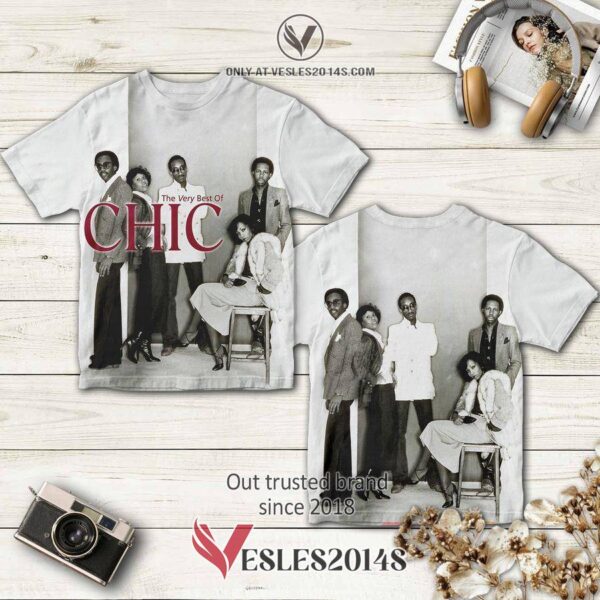 Chic Band The Very Best Of Chic Album 3D T-Shirt, Perfect Gifts For Music Lovers - Vesles2014S