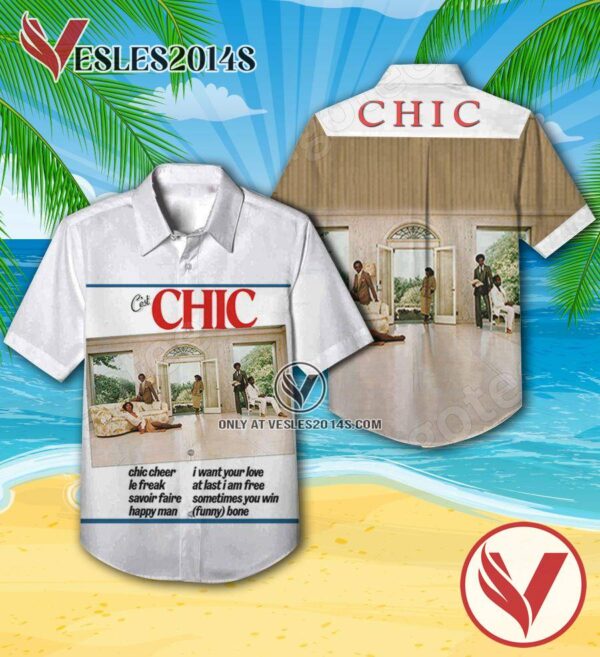 Chic C’est Chic Album Cover Hawaiian Shirt, Unique Gifts For Music Lovers - Vesles2014S