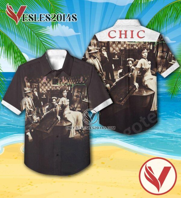 Chic Risqué Album Cover Hawaiian Shirt, Unique Gifts For Music Lovers - Vesles2014S