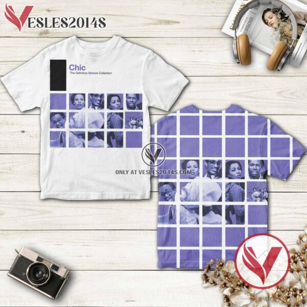 Chic The Definitive Groove Collection Compilation Album Cover Shirt, Unique Gifts For Music Lovers - Vesles2014S