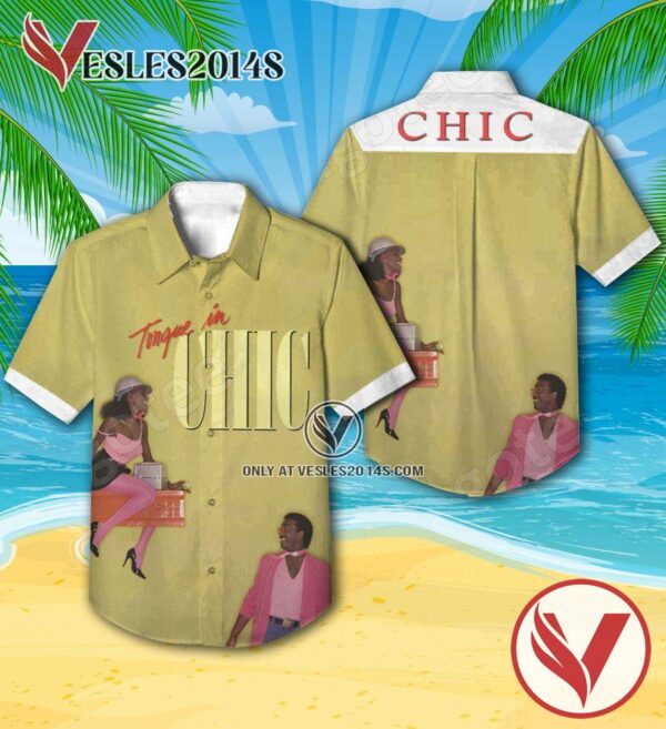 Chic Tongue In Chic Album Cover Hawaiian Shirt, Unique Gifts For Music Lovers - Vesles2014S