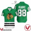 Chicago Blackhawks 88 Kane Green Jersey Inspired Hawaiian Shirt, Unique Gifts For Friends - Vesles2014S 1