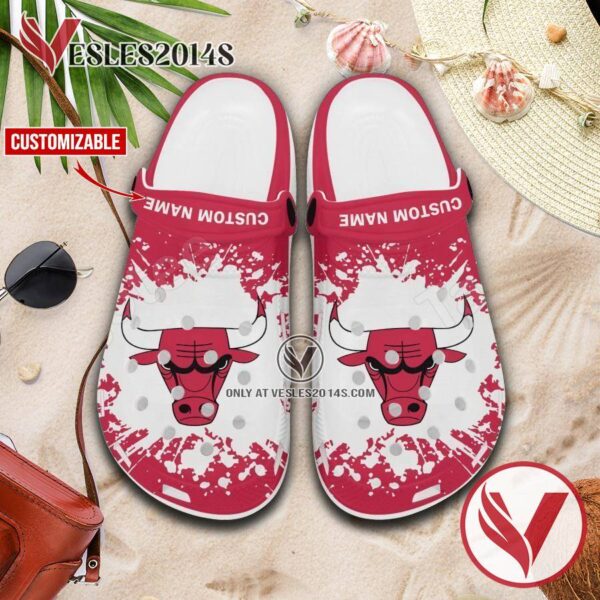 Chicago Bulls Crocs Clogs, Unique Footwear For Fans 1