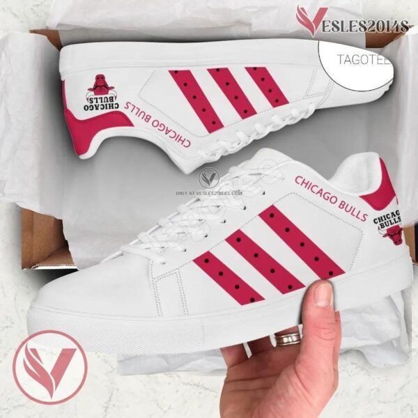 Chicago Bulls Logo Stan Smith Shoes For Men And Womens - Vesles2014s