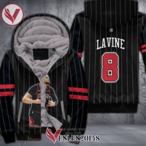 Chicago Bulls Zach LaVine 8 Black fleece hoodie, Best Outfit For Fans Sport - Vesles2014S 1