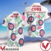 Chicago Cubs Flamingo Hawaiian Shirt And Short, Unique Gifts For Friends - Vesles2014S 1