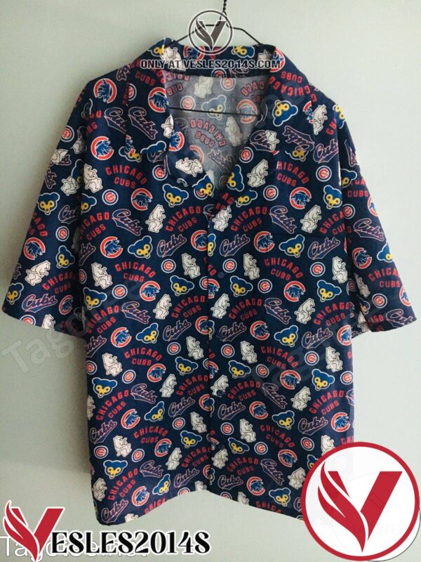 Chicago Cubs Hawaiian Shirt, Unique Gifts For Friends - Vesles2014S 1