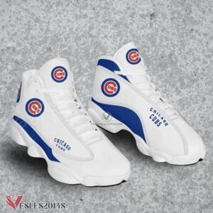Chicago Cubs Logo Air Jordan 13 Shoes, Best Sneaker Gifts For Fans - Vesles2014s