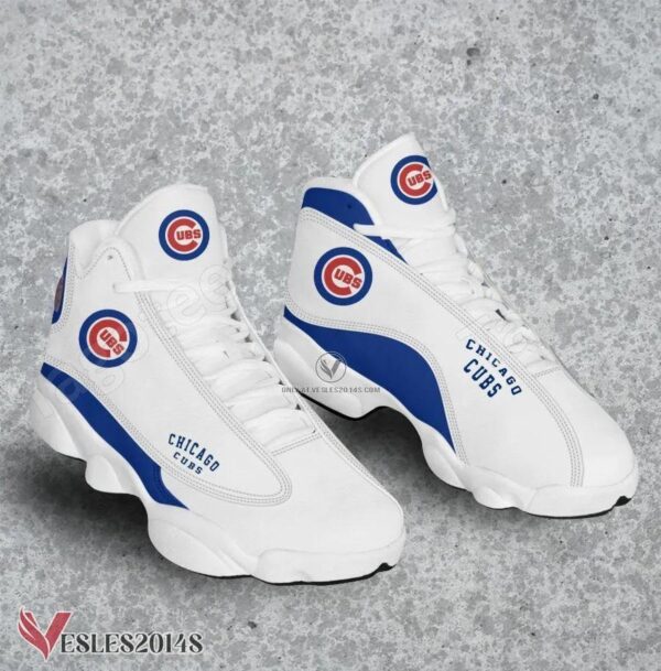 Chicago Cubs Logo Air Jordan 13 Shoes, Best Sneaker Gifts For Fans - Vesles2014s