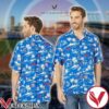 Chicago Cubs Palm Tree Island Fashion Blue Hawaiian Shirt, Unique Gifts For Friends - Vesles2014S 1